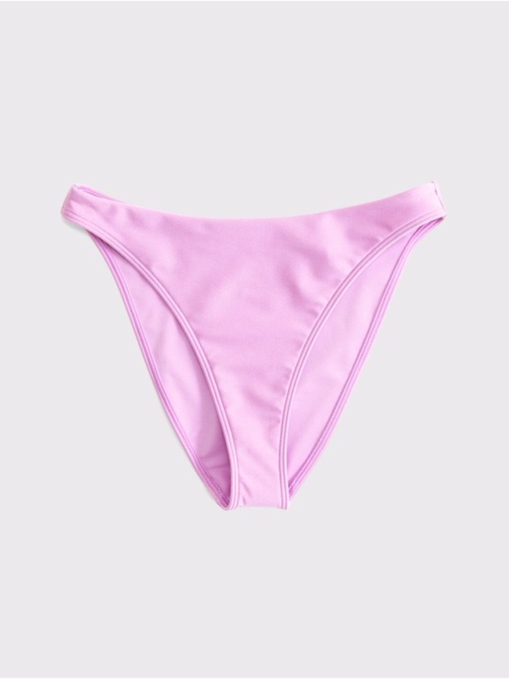Abercrombie & Fitch Lavender High-Cut Bikini Bottom